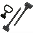 MotionGrey Dumbbell Converter - Adjustable Barbell & Kettlebell Converter for Dumbbells - Black-Unlock More Exercises Without More Equipment: Perform presses, deadlifts, swings, rows, and more using the same weight system
