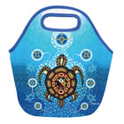 Oscardo Medicine Turtle by James Jacko Lunch Bag-Authentic Indigenous Art Designs - Showcases stunning artwork by First Nations, Inuit, and Métis artists from across Canada, bringing Indigenous culture and creativity to everyday life