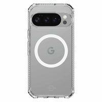 ITSKINS Hybrid_R Case with MagSafe for Pixel 10/10 Pro - Clear-2X stronger magnets integrated into the case layers
