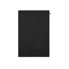Manhattan Comfort Grace 54" Modern 2-Drawer Office Desk - Black-Dimensions: 20" L x 54" W x 30" H
