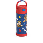 Thermos FUNtainer Vacuum Insulated Stainless Steel Water Bottle - 410mL - Paw Patrol-Stainless steel construction