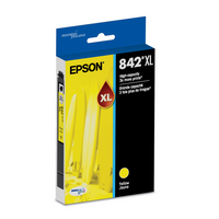 Epson T842 DURABrite Ultra Ink Cartridge - High Yield - Yellow-Epson printing system is designed to be used exclusively with Epson Genuine Cartridges. Use of non-genuine ink could cause damage not covered under the printer’s limited warranty