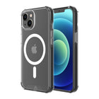 AXS PROShield Drop-tested MagSafe Compatible Clear Case for for Apple iPhone 13 mini - Black-Reinforced Corners maximize shock absorption