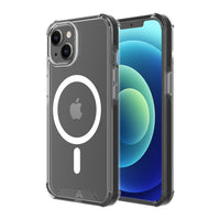 AXS PROShield Drop-tested MagSafe Compatible Clear Case for for Apple iPhone 13 mini - Black-Reinforced Corners maximize shock absorption