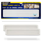 Bell+Howell Rechargeable LED Motion Activated Under Cabinet Lights - 18" - 2 Pack-Motion Activated Convenience: Equipped with a motion sensor that activates from up to 3 yards, providing hands-free illumination whenever needed.