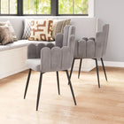 Zuo Noosa Dining Chair - Grey - Set of 2-Chair Weight Capacity: Supports up to 330 lb