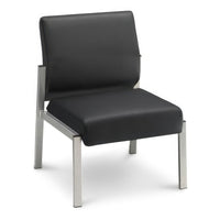 TygerClaw Low Back Guest Chair with All Day Comfort Seat-High-density foam provides firm support that maintains its shape