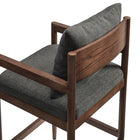 Modway Remington Wood Bar Stool - Charcoal-8