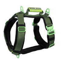Healthy Harness Ultimate Urban Premium Dog Harness - Green - Extra Large-No-pull, no-choke design-prevents harmful pressure on your dog’s neck and throat for safer, healthier walks