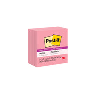 Post-it Super Sticky Notes - 3" x 3" - Neon Pink- 350 sheets - 5 Pack-Post-it Super Sticky Notes stick and re-stick so your thoughts get noticed.