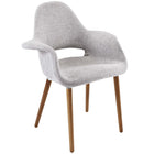 Modway Aegis Dining Armchair - Light Grey-Mid-century design with a modern look