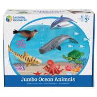 Learning Resources Jumbo Ocean Animals-Age group and grade: Ages 3 - 5 and grades pre-school - kindergarten