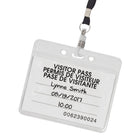 Baseline ID Badges and Lanyards - 3-7/8" x 2-5/8" - 3 Pack-Fits 3-7/8" x 2-5/8" (9.8 cm x 6.6 cm) cards