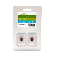 fuzion Canon CP-17R Compatible Ink Roller 2 pack - Red-Red