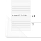 Cambridge 2027 Workstyle Desk Pad Planner - 17" x 22" - Bilingual-Section for notes