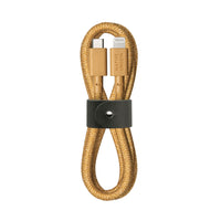 Native Union Belt USB-C to Lightning 1.2m Cable - Kraft-For iPhones, iPads & AirPods