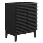 Modway Render 24" Bathroom Vanity Cabinet - Black-7