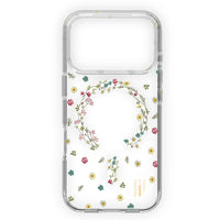 Ideal of Sweden Clear MagSafe Mid Case for iPhone 17 Pro Max - Floral -Protective design with raised edges to protect the camera and screen