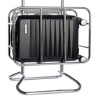 Samsonite Quest-X Spinner Carry-On Expandable - 21.5" - Black-Divider panel and cross-straps help secure your belongings