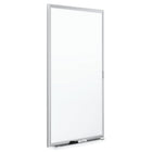Quartet Standard Dry-Erase Board, Aluminum Frame, 36" x 24"-Z-bracket mounting system secures board to wall in 2 orientations to accommodate any space
