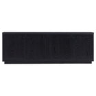 Hudson&Canal Ormond TV Stand for TV's up to 75" - Black Grain-A transitional design accommodates TVs up to 75" for your entertaining space