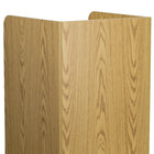 Flash Furniture Wood Tray Top Receptacle - Oak-Tray Top: 2.75''H
