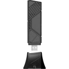 Asus Rog USB-Be92 Be6500 Tri-Band Wi-Fi 7 Usb Network Adapter - Black-3.6X faster than a WiFi 6 client - Offering a total wireless bandwidth with 688 Mbps on the 2.4 GHz band, 2,882 Mbps on the 5 GHz band, and 2,882 Mbps on the 6 GHz band