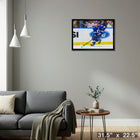 Steven Stamkos Tampa Bay Lightning - Framed Canvas - 31" x 22"-Ready to hang - arrives fully assembled