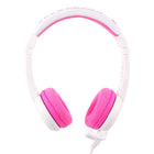 BuddyPhones School Kids on Ear Headphones - Pink-Foldable, with 1.4m long cable and built-in BuddyJack for sharing.
