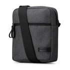 Bugatti Madison Crossbody Bag - Grey-Quick access front zippered pocket and back slip pocket