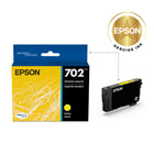 Epson T702 Ink Cartridge - Standard Capacity - Yellow-Worry-free handling - smudge, fade and water resistant prints 