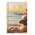 Blueline 2027 Essential Weekly/Monthly Planner with Gold Twin-Wire Binding - 8" x 5" - Minimalist - Bilingual-Weekly planner with a monthly planner
before each month