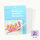 Paperlike 2.1 Screen Protector for iPad Pro 11" 2024 - Clear - 2 Pack-With Nanodots surface technology that provides increased stroke resistance