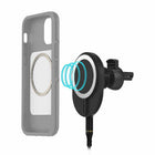 Otterbox Wireless Car Charger Vent Mount - Black-Adjusts easily for optimal viewing and access