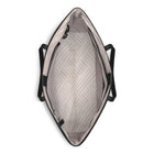 Champs Onyx Leather Open Tote - Black-Inner RFID zipper pocket