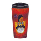 Oscardo Delree Dumont Moon Whispers Dance Indigenous Art Travel Mug-Authentic Indigenous Art Design - Features licensed artwork by First Nations, Inuit, and Métis artists from across Canada, celebrating Indigenous culture and creativity