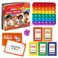 The Fidget Game: Le Jeu de Fidget Mots Visuels - French-Helps children master core French sight words