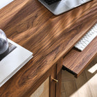 Modway Soma 47" Office Desk - Walnut-MDF and Particleboard