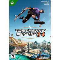 Tony Hawk's Pro Skater 3 + 4 - Standard Edition for Xbox Series X|S [Digital Download]-Genre: Sports
