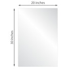 Royal Brites White Quick Stick Foam - 20" x 30"-Great for Mounting Surface