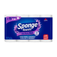 SpongeTowels UltraPRO Choose-A-Size Double - 8 Pack-Extra strong and absorbent