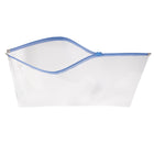 Pep Rally Poly Zipper Bag - Blue-Letter size fits documents