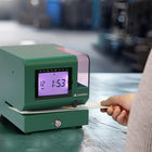 Acroprint Heavy-Duty Digital Time Recorder - Green-Built with heavy-duty industrial-grade steel to withstand dirt, debris and rugged environments