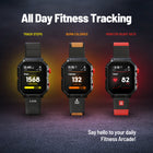  My Play Watch Atari 2600 Retro Gaming Smartwatch-Built-in Gameplay: The watch features four legendary Atari 2600  games, each reimagined for seamless gameplay on a compact screen.  Relive the excitement of your living room in 1984, anytime, anywhere