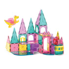 MAGNA-TILES Castle DLX 48-Piece Magnetic Construction Set-Safety Guaranteed: All MAGNA-TILES pieces are built to withstand countless hours of playtime. Our signature lattice prevents cracking, while fastening rivets keep magnets safe and secure. 