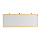 Flash Furniture Bright Beginnings Commercial Grade Wooden Three Panel STEAM Wall System-Pairs with STEAM Wall Element Boards for Multifunctional Fun