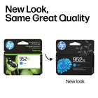 HP 952XL Cyan High Yield Original Ink Cartridge (L0S61AN)-The unmatched reliability of original HP ink cartridge means consistent convenience and better value