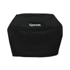 Kenmore 56" Gas Grill Cover - Black-The soft, waterproof vinyl is easy to clean and features heavy duty-gauge polyester backing for added durability.