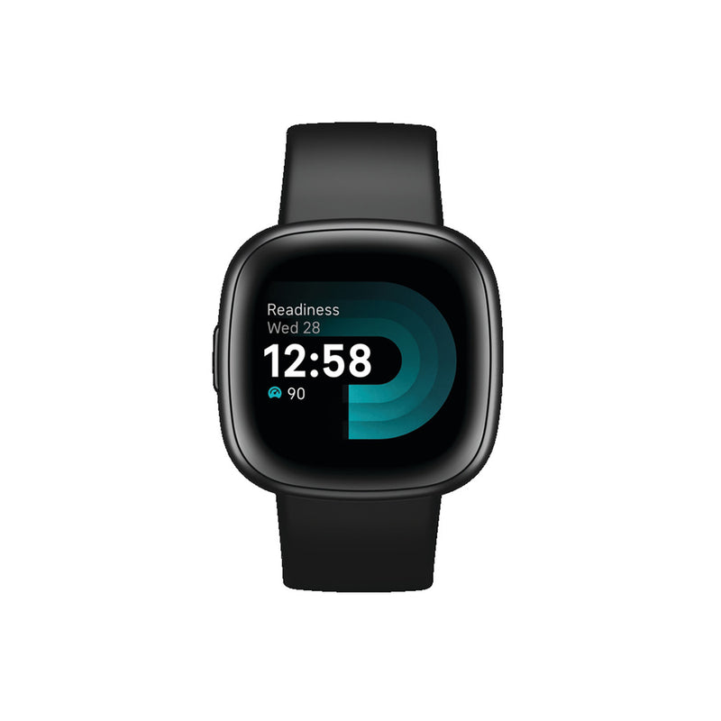 Google Fitbit Versa 4 Smart Watch - Black/Graphite Aluminium