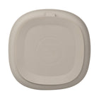 b.box Silicone Plate + Lid - Latte-Leakproof lid locks in freshness when storing pre-prepared meals and doubles as a small serving dish for snacks